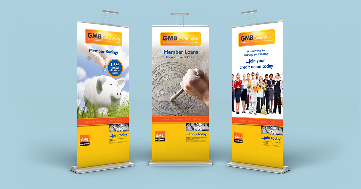 Pull-up banner design Worsley