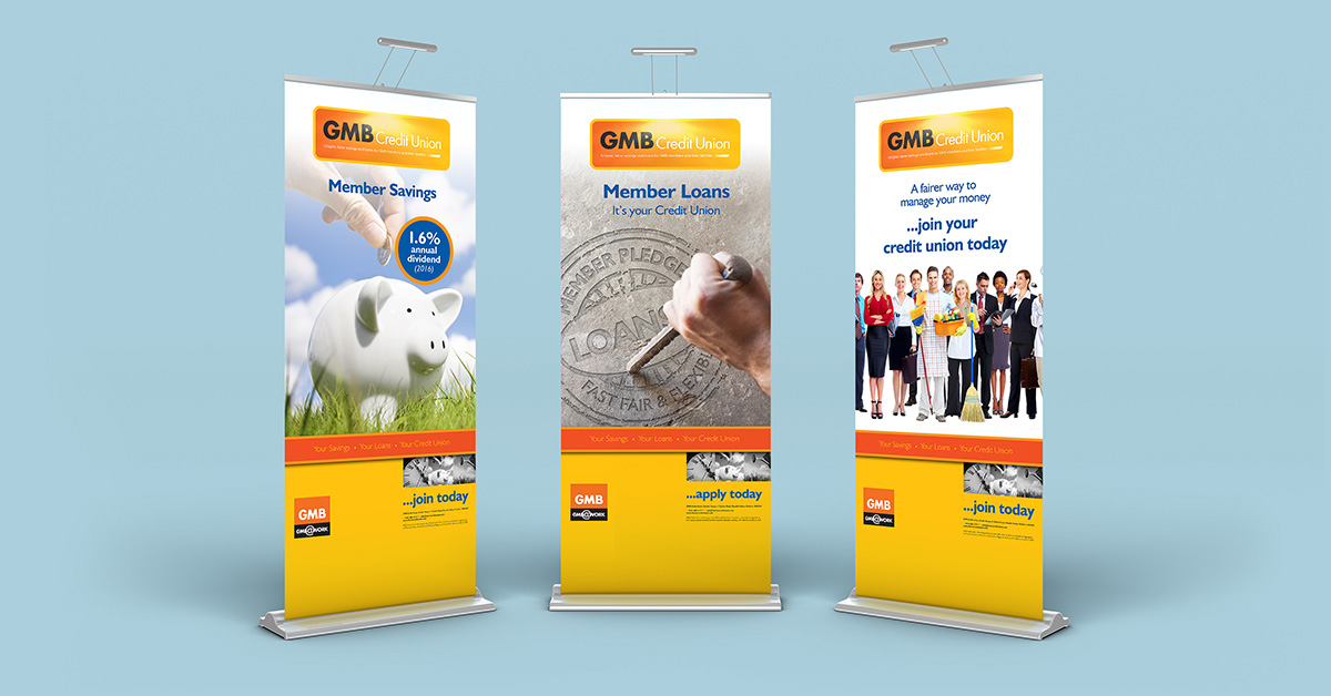 Pull-up banner design Warrington