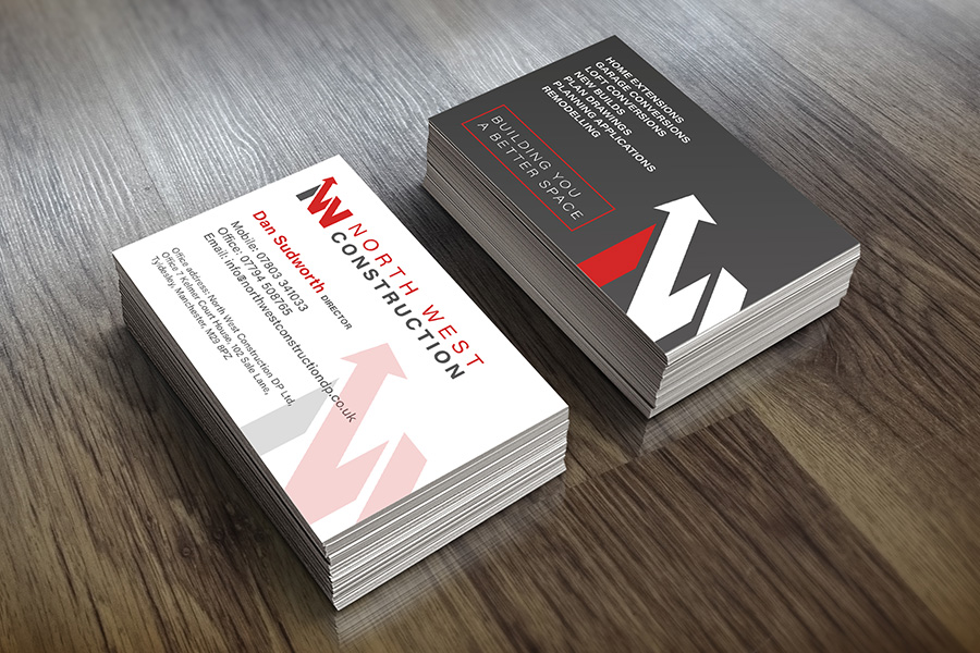 Business card design Westhoughton