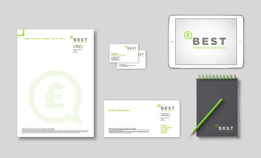 Stationery design Leigh
